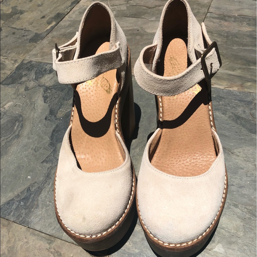 Platform Mary Janes made in Spain